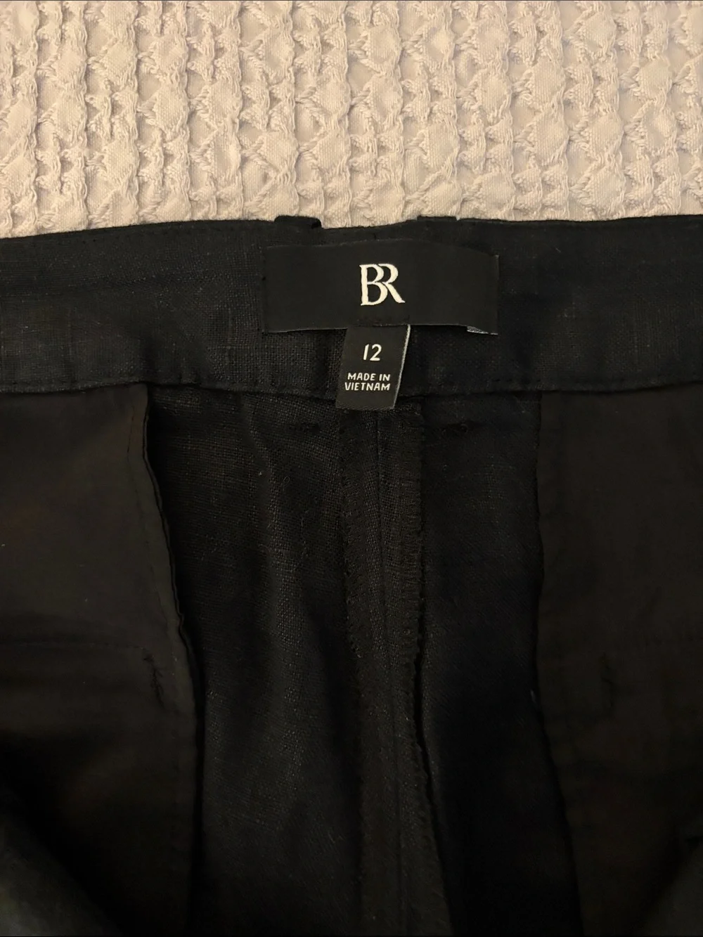Banana Republic Black Linen Pants